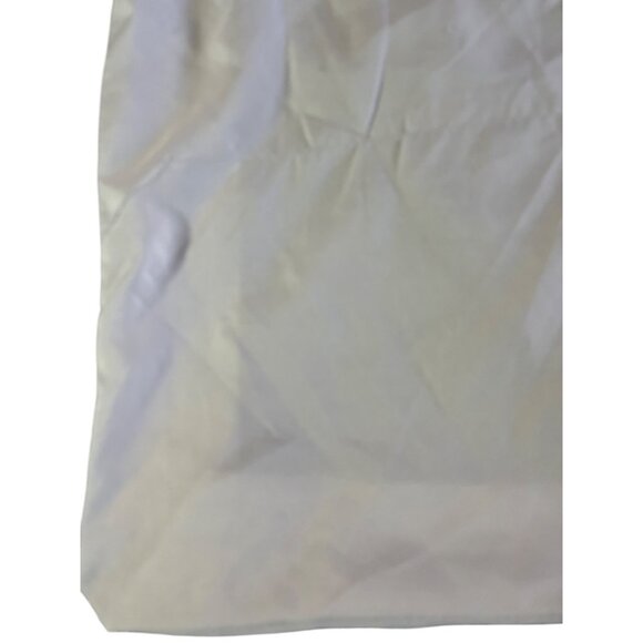 White Satin Standard Pillowcase With Envelope Closure 77c - Picture 2 of 6